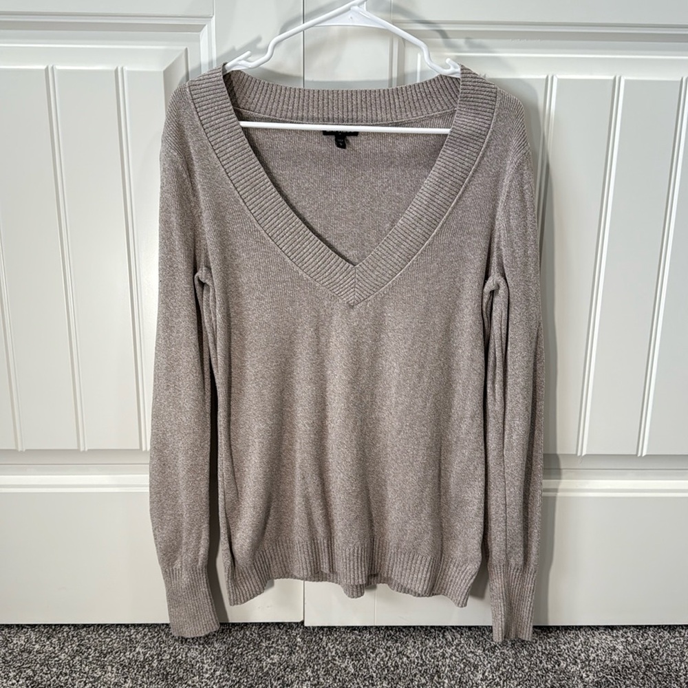 Express V Neck Sweater